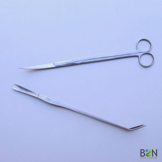 Pro Series Curved Scissors + Pro Series Flexed Tweezer